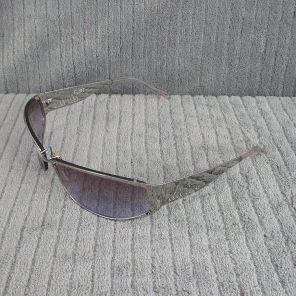 New Divine Eyewear Flirt Chrome/Purple Gradient Sunglasses Women's NWT - Picture 8 of 10